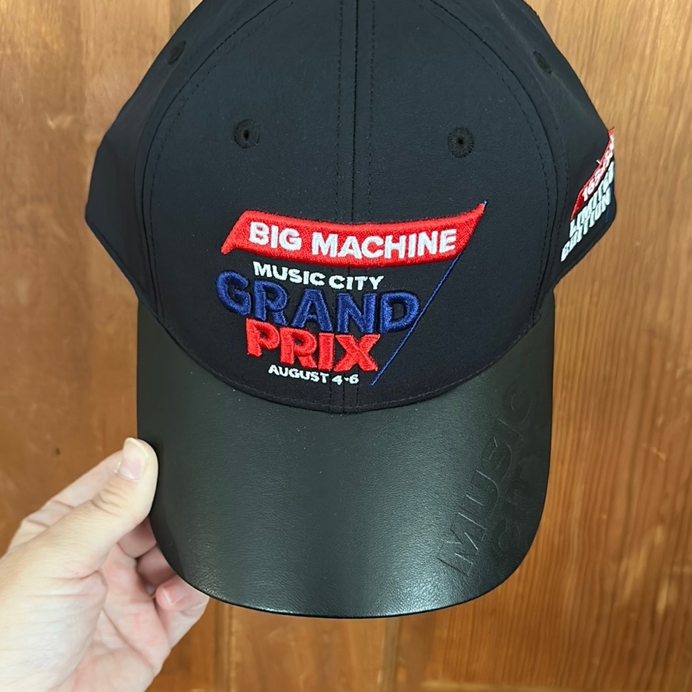 Music City Grand Prix Black Cap One Size Fits Most
